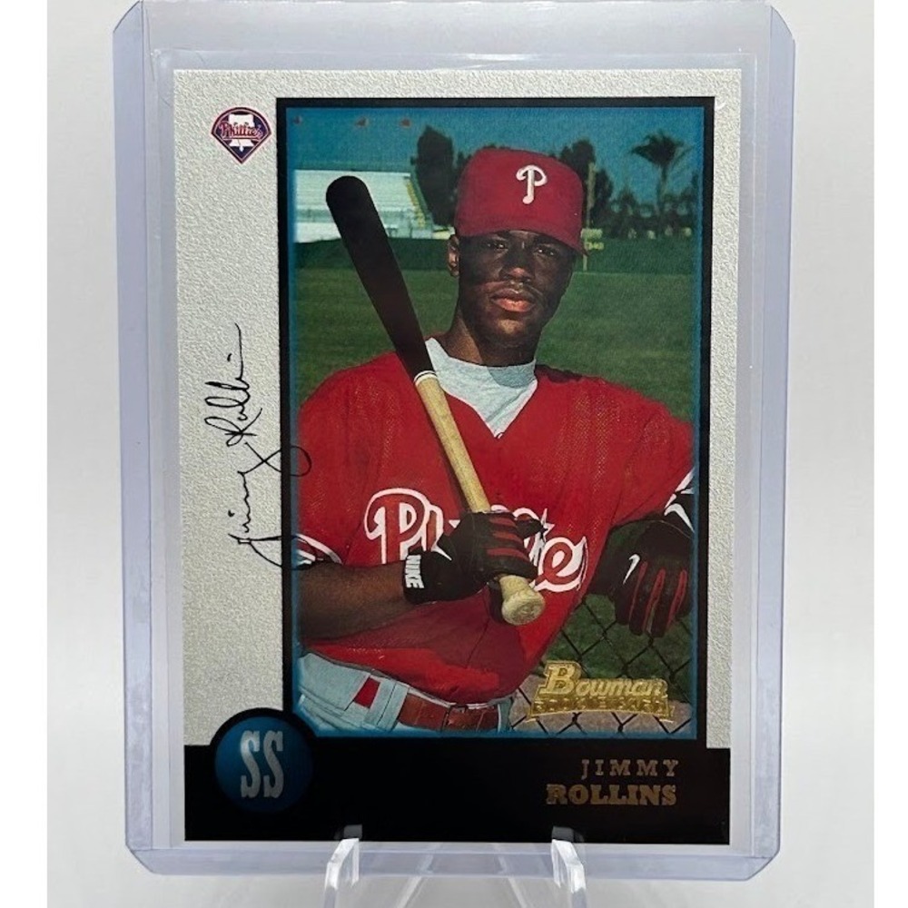 Jimmy Rollins Rookie‎ Card 1998 Bowman #181 MLB Philadelphia Phillies Baseball